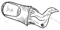 An illustration from Miscellaneous tricks with handkerchiefs : including a fifteen minute act with silks (1921)