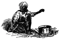 An illustration from Hindu magic : an expose of the tricks of the yogis and fakirs of India (1913)