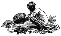 An illustration from Hindu magic : an expose of the tricks of the yogis and fakirs of India (1913)
