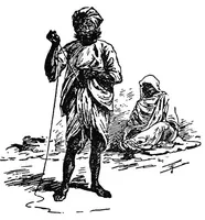 An illustration from Hindu magic : an expose of the tricks of the yogis and fakirs of India (1913)