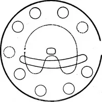 An illustration from The Arapaho (1902)