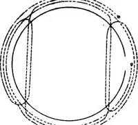 An illustration from The Arapaho (1902)