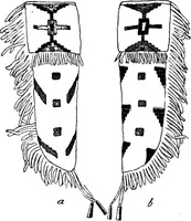 An illustration from The Arapaho (1902)