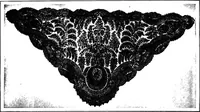 An illustration from Lace and lace making (1917)