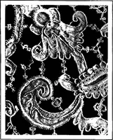 An illustration from Lace and lace making (1917)