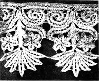An illustration from Lace and lace making (1917)