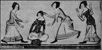 Picture 15 of 23 from The traditional games of England, Scotland, and Ireland, with tunes, singing-rhymes, and methods of playing according to the variants extant and recorded in different parts of the Kingdom; (1894), leaf 171
