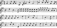 Picture 16 of 23 from The traditional games of England, Scotland, and Ireland, with tunes, singing-rhymes, and methods of playing according to the variants extant and recorded in different parts of the Kingdom; (1894), leaf 210