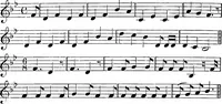 An illustration from The traditional games of England, Scotland, and Ireland, with tunes, singing-rhymes, and methods of playing according to the variants extant and recorded in different parts of the Kingdom; (1894)