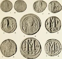 An illustration from Catalogue of the imperial Byzantine coins in the British Museum (1908)
