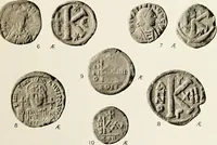 An illustration from Catalogue of the imperial Byzantine coins in the British Museum (1908)