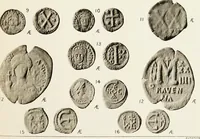 An illustration from Catalogue of the imperial Byzantine coins in the British Museum (1908)