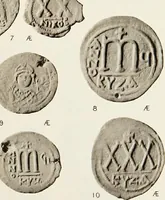 An illustration from Catalogue of the imperial Byzantine coins in the British Museum (1908)