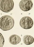 An illustration from Catalogue of the imperial Byzantine coins in the British Museum (1908)