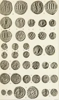 An illustration from Catalogue of the imperial Byzantine coins in the British Museum (1908)