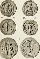 An illustration from Catalogue of the imperial Byzantine coins in the British Museum (1908)