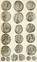 An illustration from Catalogue of the imperial Byzantine coins in the British Museum (1908)