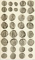 An illustration from Catalogue of the imperial Byzantine coins in the British Museum (1908)