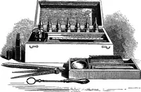 An illustration from How to work with the microscope (1865)