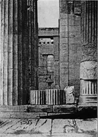 An illustration from Problems in Periclean buildings (1912)