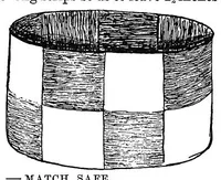 Picture 2 of 14 from Raphia and reed weaving : including also cardboard and paper construction : a practical course for primary and elementary schools (1910), leaf 24