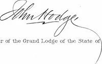 Picture 2 of 23 from A portrait gallery, with biographical sketches of prominent freemasons throughout the United States .. (1892), leaf 10