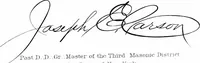 Picture 10 of 23 from A portrait gallery, with biographical sketches of prominent freemasons throughout the United States .. (1892), leaf 52