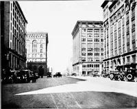 An illustration from Problems of St. Louis, being a description, from the city planning standpoint, of past and present tendencies of growth, with general suggestions for impending issues and necessary future improvements. The City Plan Commission, St. Louis, Mo., Harland Bartholomew, engineer (1917)