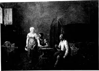 An illustration from The valuable collection of paintings : belonging to Thomas B. Harned, Esq. ... and ... relics of George and Martha Washington and historical china, engraved portraits and views, &c., to be sold ... May 28 and 29, 1917 .. (1917)