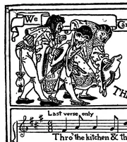 Picture 6 of 11 from Children's singing games : with the tunes to which they are sung : 1st-2nd series (1894), leaf 46