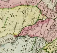 An illustration from New reference atlas for the use of colleges, libraries, families, and counting houses (1865)