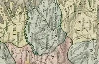 An illustration from New reference atlas for the use of colleges, libraries, families, and counting houses (1865)