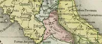 An illustration from New reference atlas for the use of colleges, libraries, families, and counting houses (1865)