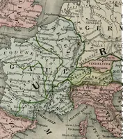 An illustration from New reference atlas for the use of colleges, libraries, families, and counting houses (1865)