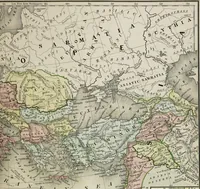 An illustration from New reference atlas for the use of colleges, libraries, families, and counting houses (1865)