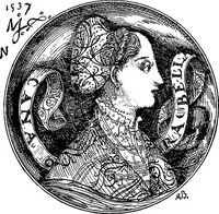 An illustration from Special catalogue of the collection of antiquities exhibited by Signor Alessandro Castellani of Rome : in rooms U.V.W. Memorial Hall (1876)