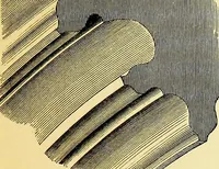An illustration from A glossary of terms used in Grecian, Roman, Italian, and Gothic architecture (1845)