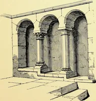 An illustration from A glossary of terms used in Grecian, Roman, Italian, and Gothic architecture (1845)