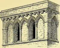 An illustration from A glossary of terms used in Grecian, Roman, Italian, and Gothic architecture (1845)