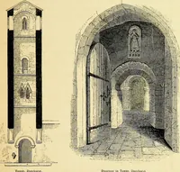 An illustration from A companion to the fourth edition of A glossary of terms used in Grecian, Roman, Italian, and Gothic architecture (1846)