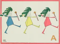Picture 7 of 32 from The cubies' ABC (1913), leaf 13
