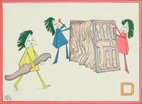 Picture 10 of 32 from The cubies' ABC (1913), leaf 19