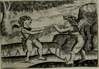 Picture 45 of 105 from Cupidoos mengelwerken, of, Minnespiegel der deugden : bestaande uit stightelyke zinnebeelden (1728), leaf 120