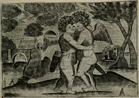 Picture 48 of 105 from Cupidoos mengelwerken, of, Minnespiegel der deugden : bestaande uit stightelyke zinnebeelden (1728), leaf 126