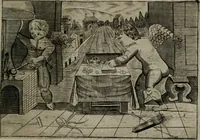 An illustration from Cupidoos mengelwerken, of, Minnespiegel der deugden : bestaande uit stightelyke zinnebeelden (1728)