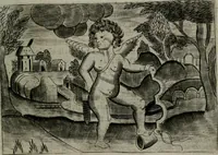 Picture 76 of 105 from Cupidoos mengelwerken, of, Minnespiegel der deugden : bestaande uit stightelyke zinnebeelden (1728), leaf 182