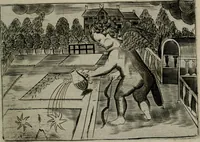 Picture 79 of 105 from Cupidoos mengelwerken, of, Minnespiegel der deugden : bestaande uit stightelyke zinnebeelden (1728), leaf 188