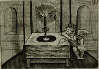 Picture 91 of 105 from Cupidoos mengelwerken, of, Minnespiegel der deugden : bestaande uit stightelyke zinnebeelden (1728), leaf 212