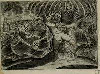 An illustration from Cupidoos mengelwerken, of, Minnespiegel der deugden : bestaande uit stightelyke zinnebeelden (1728)