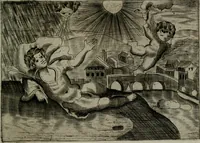 Picture 102 of 105 from Cupidoos mengelwerken, of, Minnespiegel der deugden : bestaande uit stightelyke zinnebeelden (1728), leaf 234